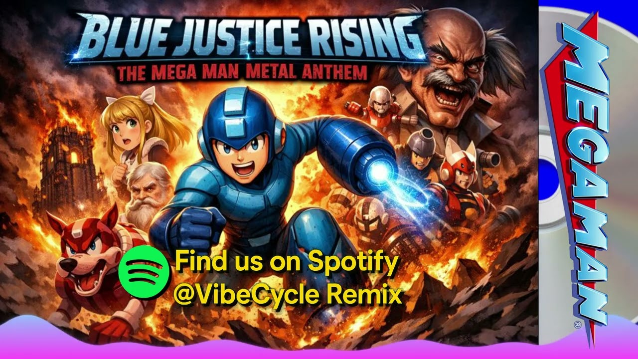 Mega Man Heavy Metal Anthem (2000s Style) | &ldquo;Blue Justice Rising&rdquo;