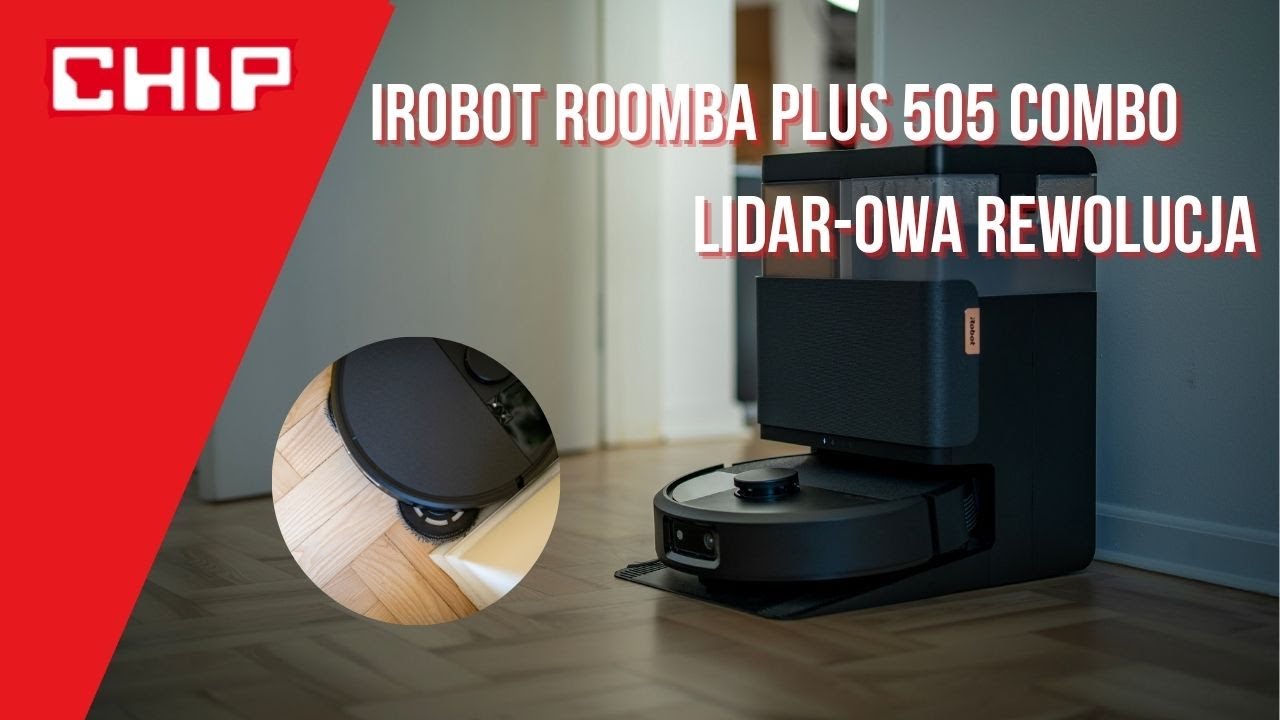 Rewolucja w iRobocie - Roomba Plus 505 Combo z systemem LiDAR