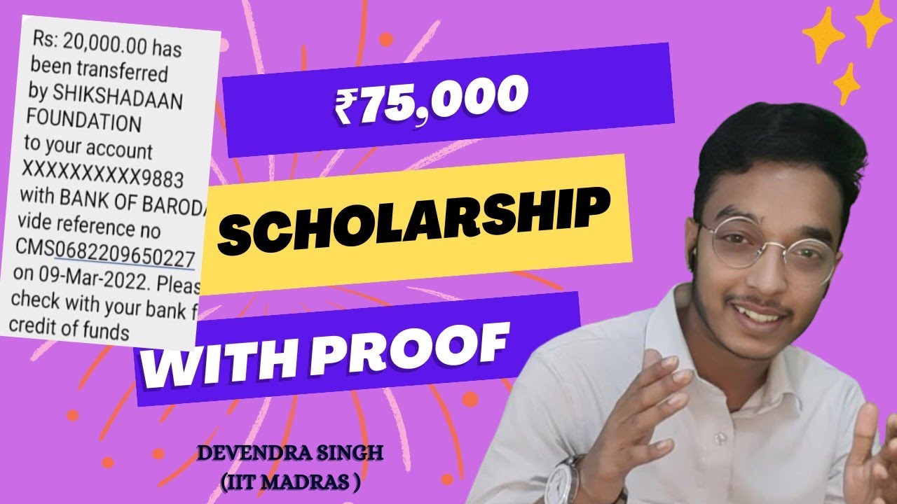 Scholarship College Students। ₹75000 with proof Indian Scholarships 2023। Last chance to apply form