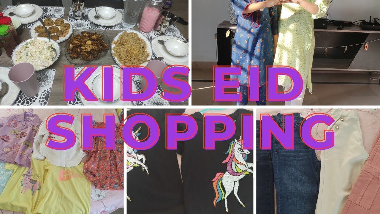 kids Eid shopping || dressing ideas for kids