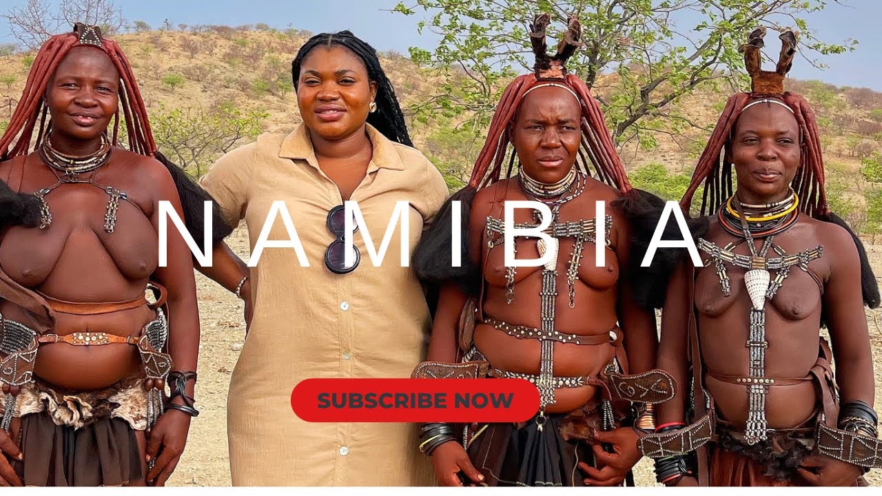 Visiting the famous tribe in Namibia | Himba tribe | Damara living museum | Namibia road trip 🇳🇦