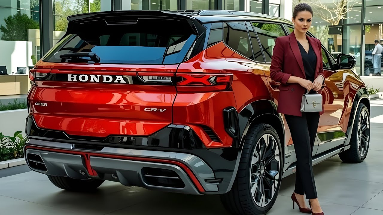 2026 Honda CR-V Red & Black | The True King of Honda SUVs Revealed