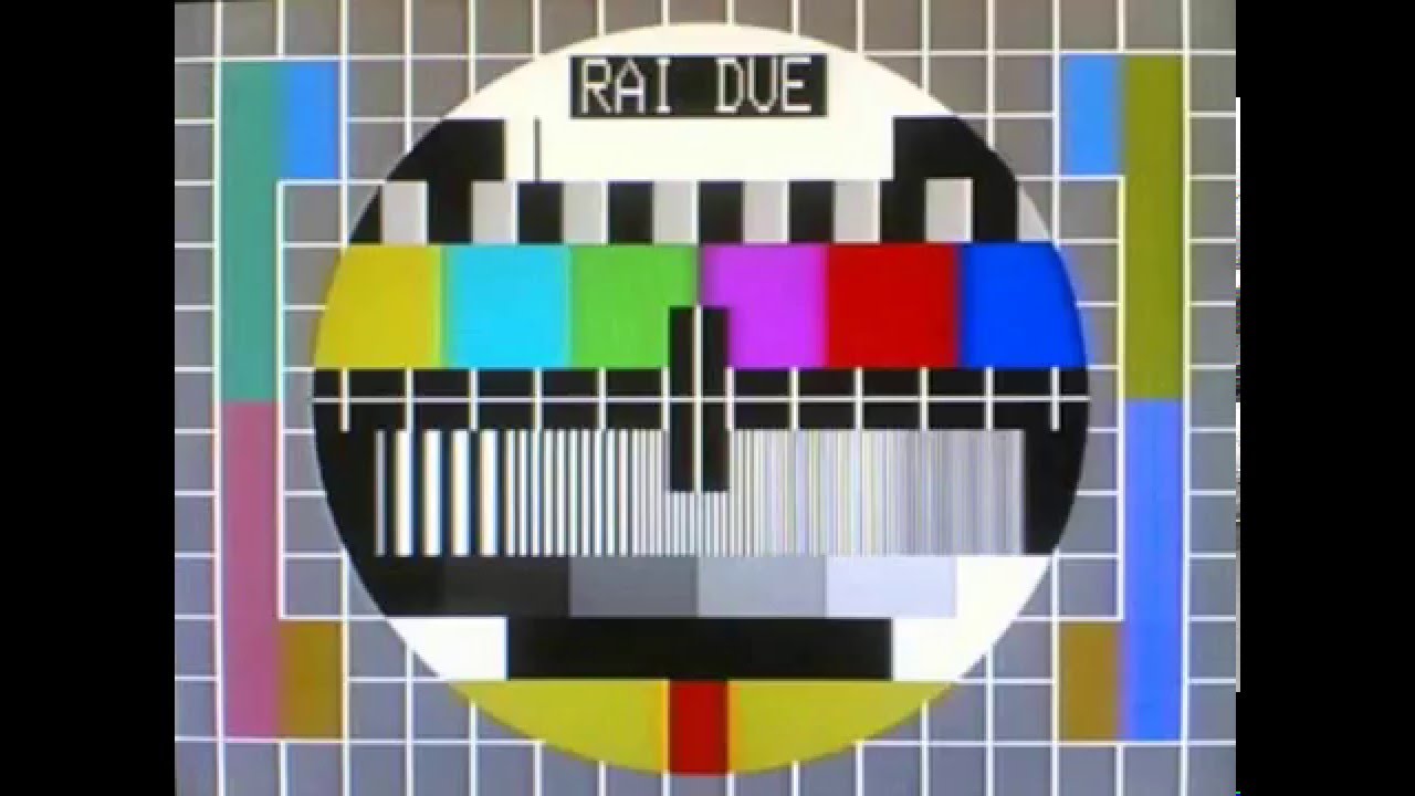 Monoscopio Rai Due anni '90 - Sequenza Originale 05