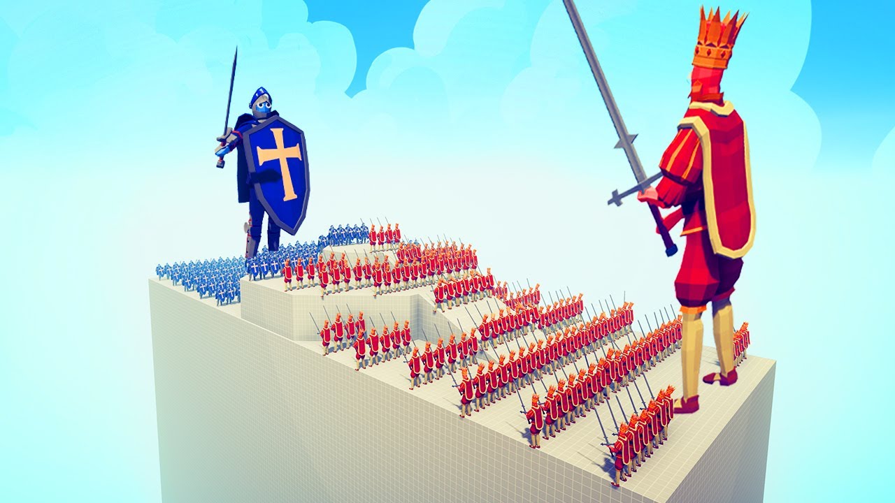 100 vs 100 MELEE TOURNAMENT 2 | TABS - Totally Accurate Battle Simulator
