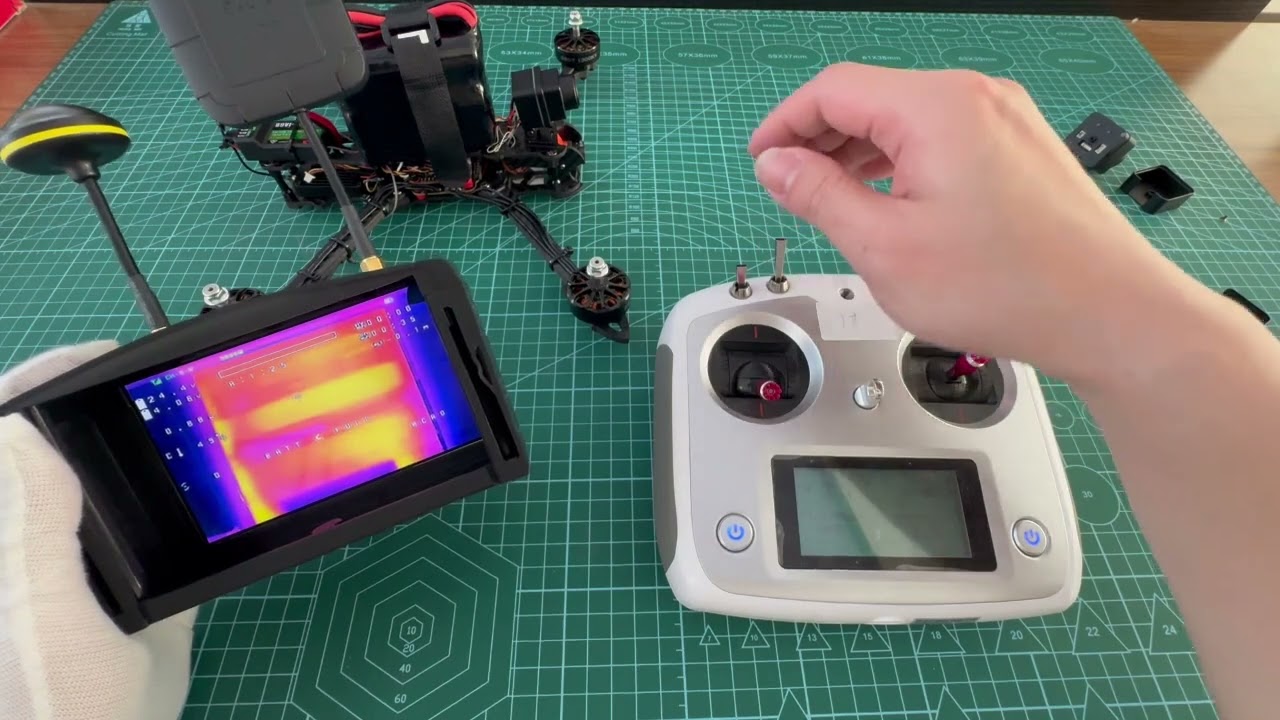 Feiyue Tarot 256,384,640 Thermal Imaging Camera for FPV drone Features Demo