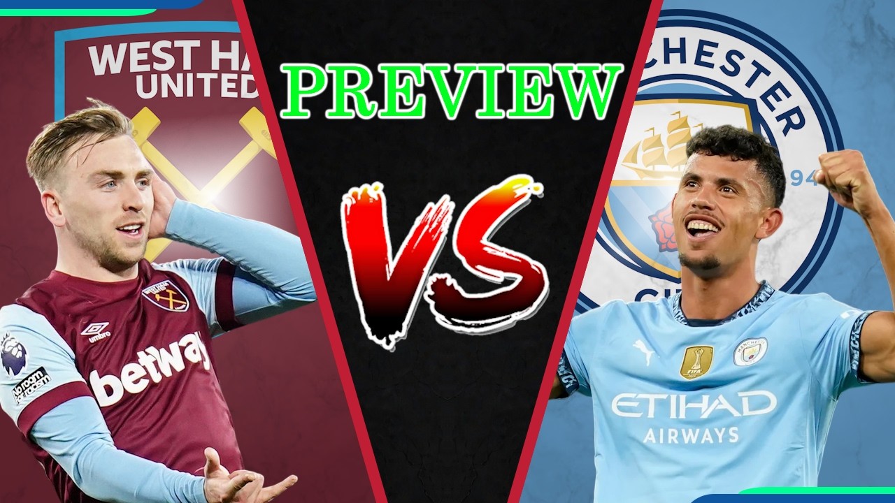 🚨Сможет ли «Сити» переломить ход игры? | Предварительный обзор матча «Вест Хэм Юнайтед» — «Манчес...