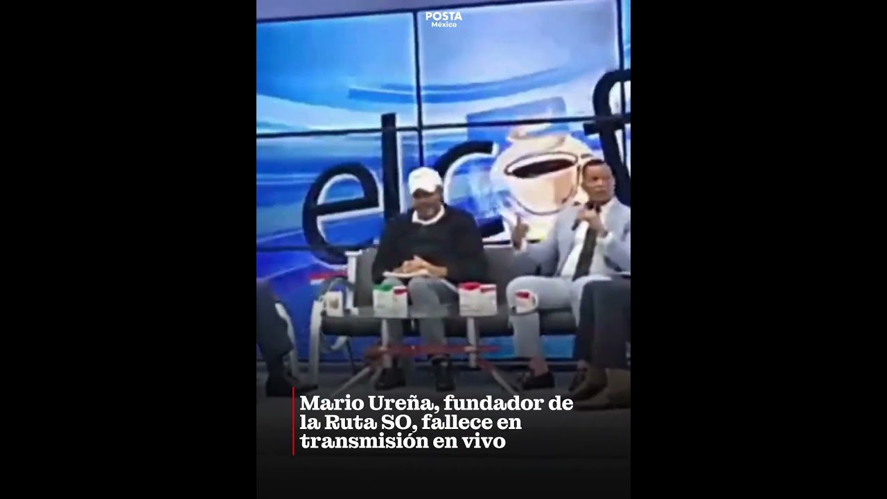 Mario Ure&ntilde;a, fundador de la Ruta SO, fallece en transmisi&oacute;n en vivo