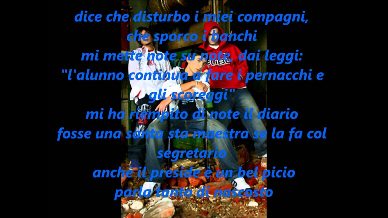 Huga Flame - Stupida Squola + Testo