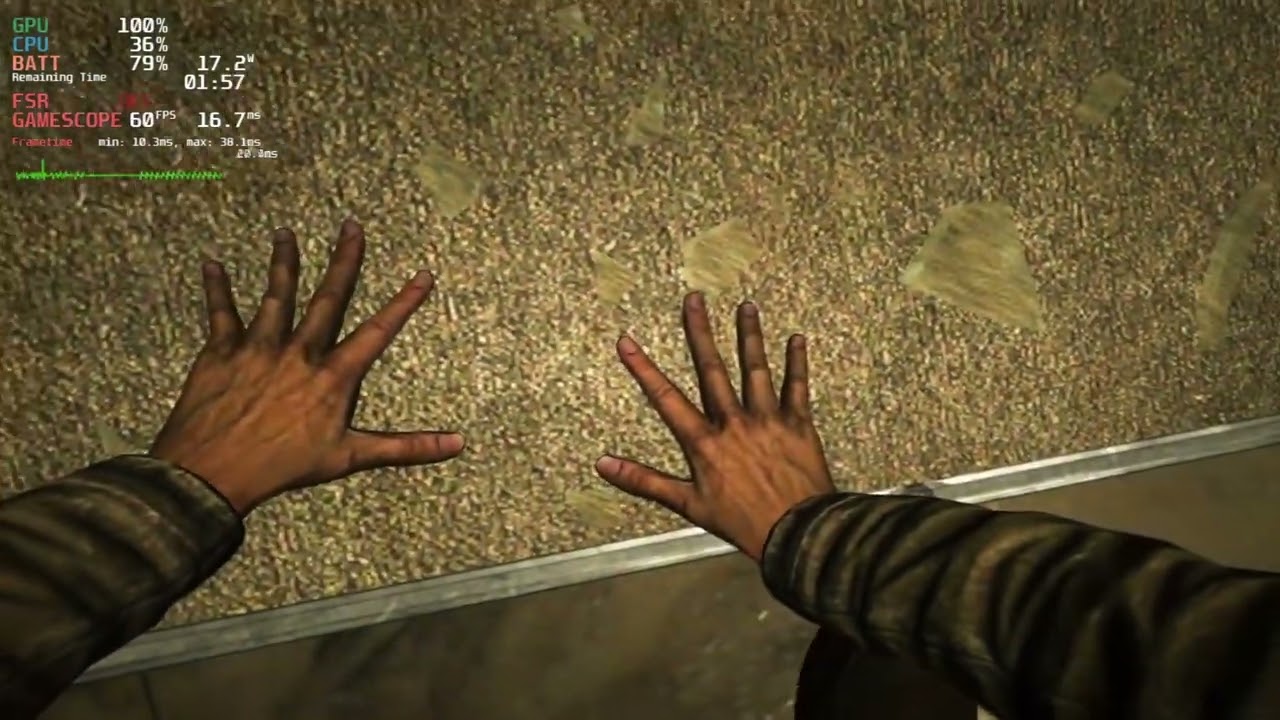 Outlast High Settings on Steam Deck
