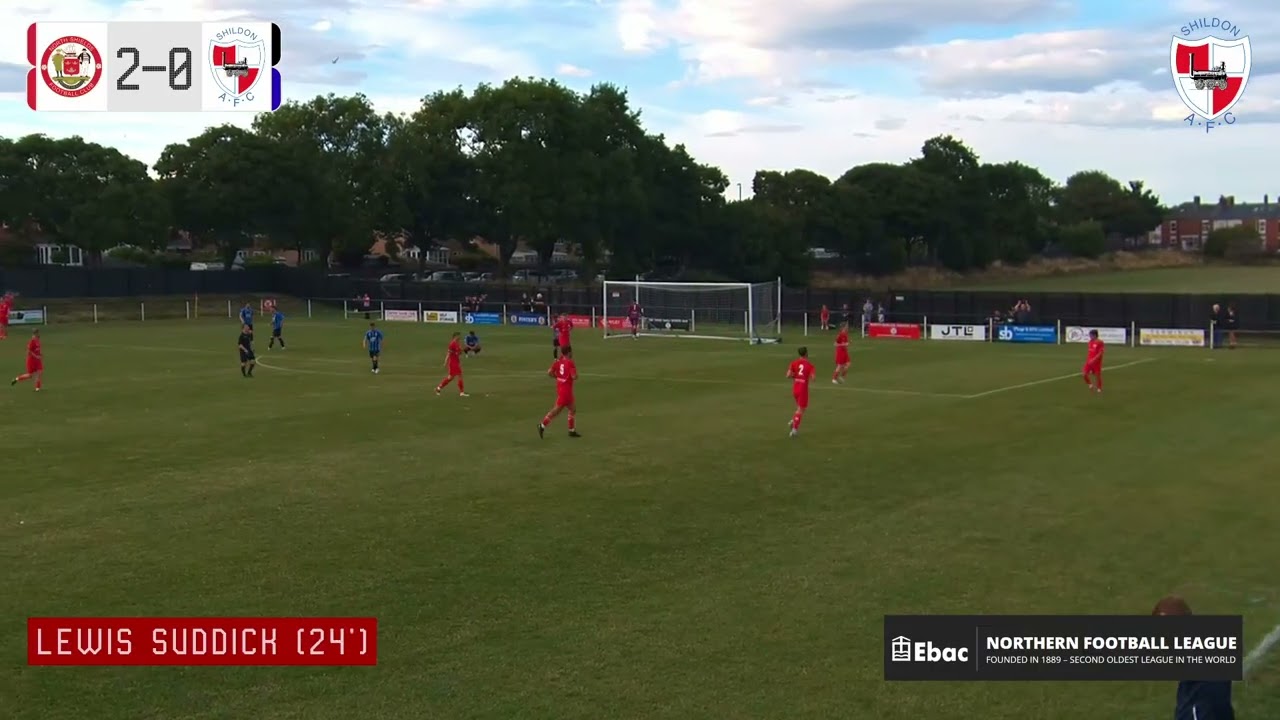 North Shields FC 3-1 Shildon AFC (04-08-26) Ebac Northern League Division 1 - The Goals