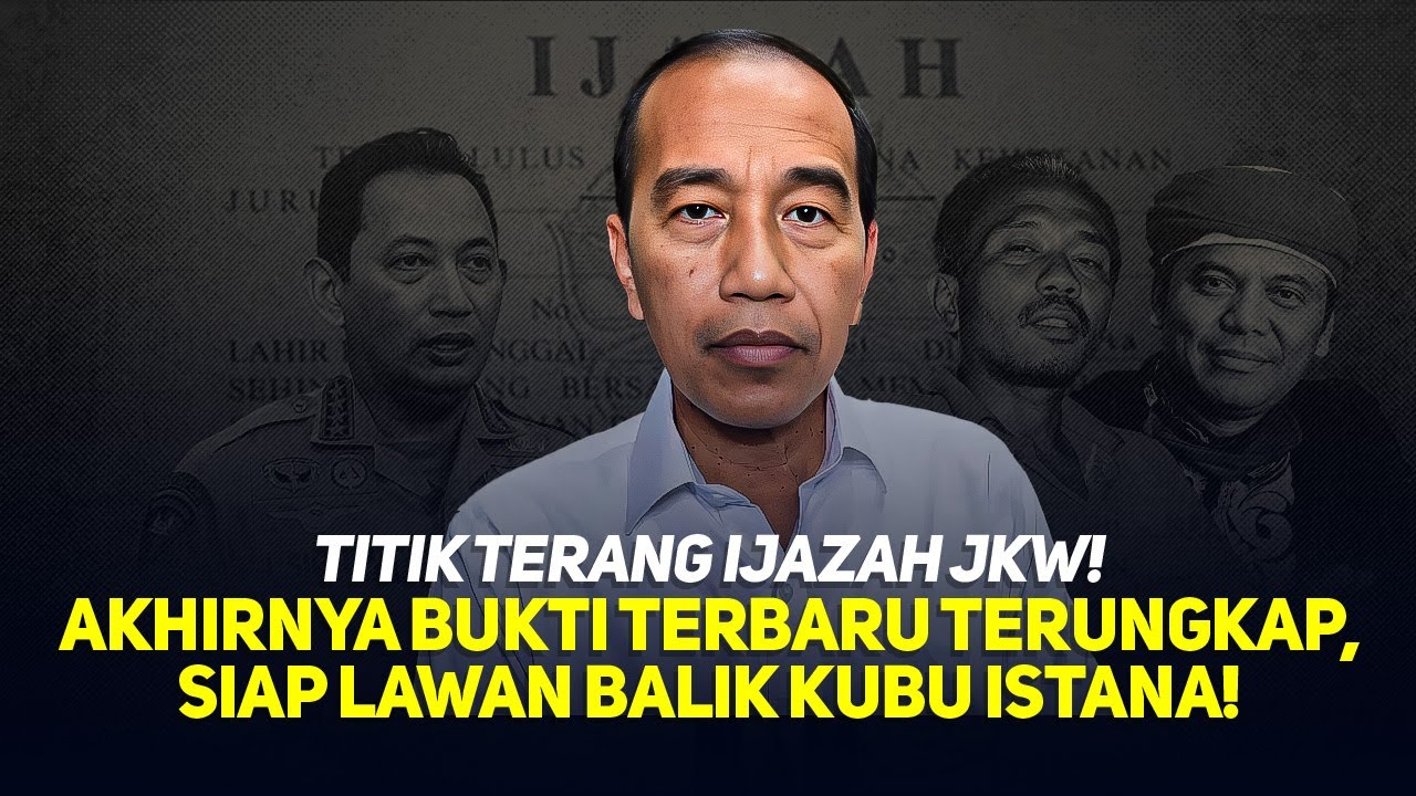 TITIK TERANG IJAZAH JKW! AKHIRNYA BUKTI TERBARU TERUNGKAP, SIAP LAWAN BALIK KUBU ISTANA!