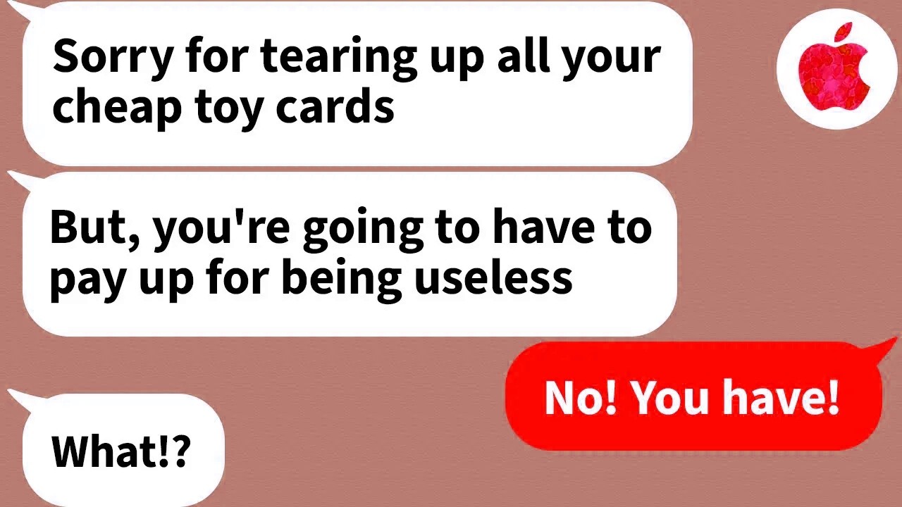 【Apple】Thinking of me as nothing more than a NEET, my little sister destoys all of my trading cards