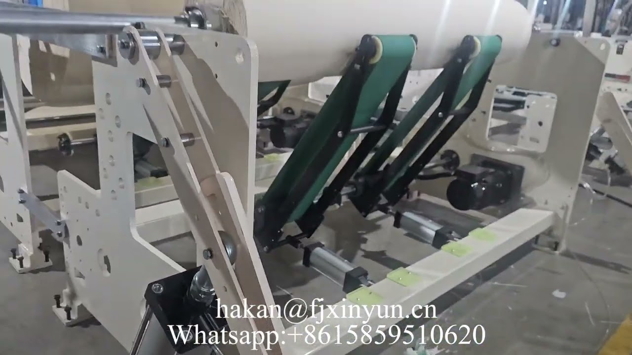 M&aacute;quina rebobinadora de papel higi&eacute;nico totalmente autom&aacute;tica con un dispositivo de gofrado