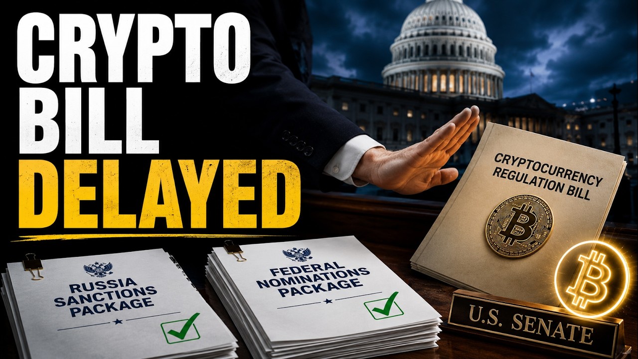 BREAKING: Clarity Act Dead? Senate Pushes Crypto Bill Aside