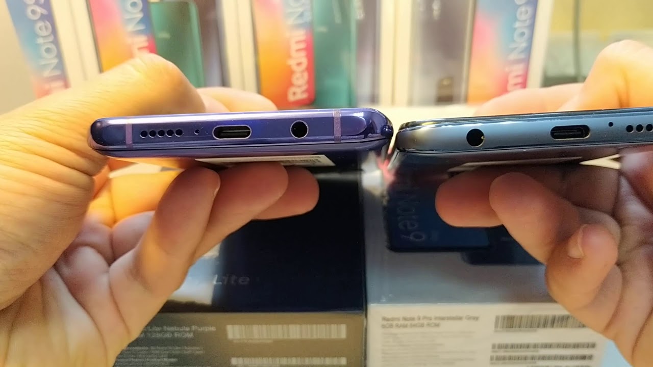 Redmi note 9 Pro и Mi Note 10 lite попытка сравнения