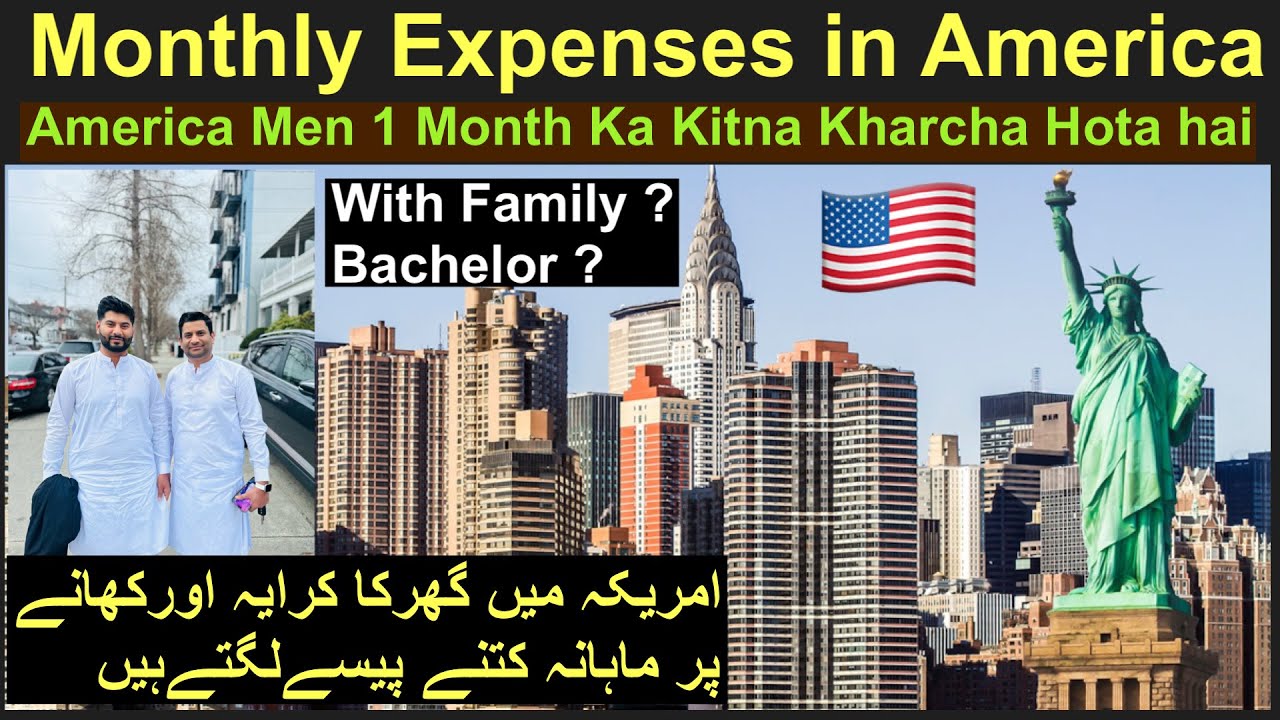 Cost Of Living in America | Monthly Expenses In USA | Apartments Rent in New York |