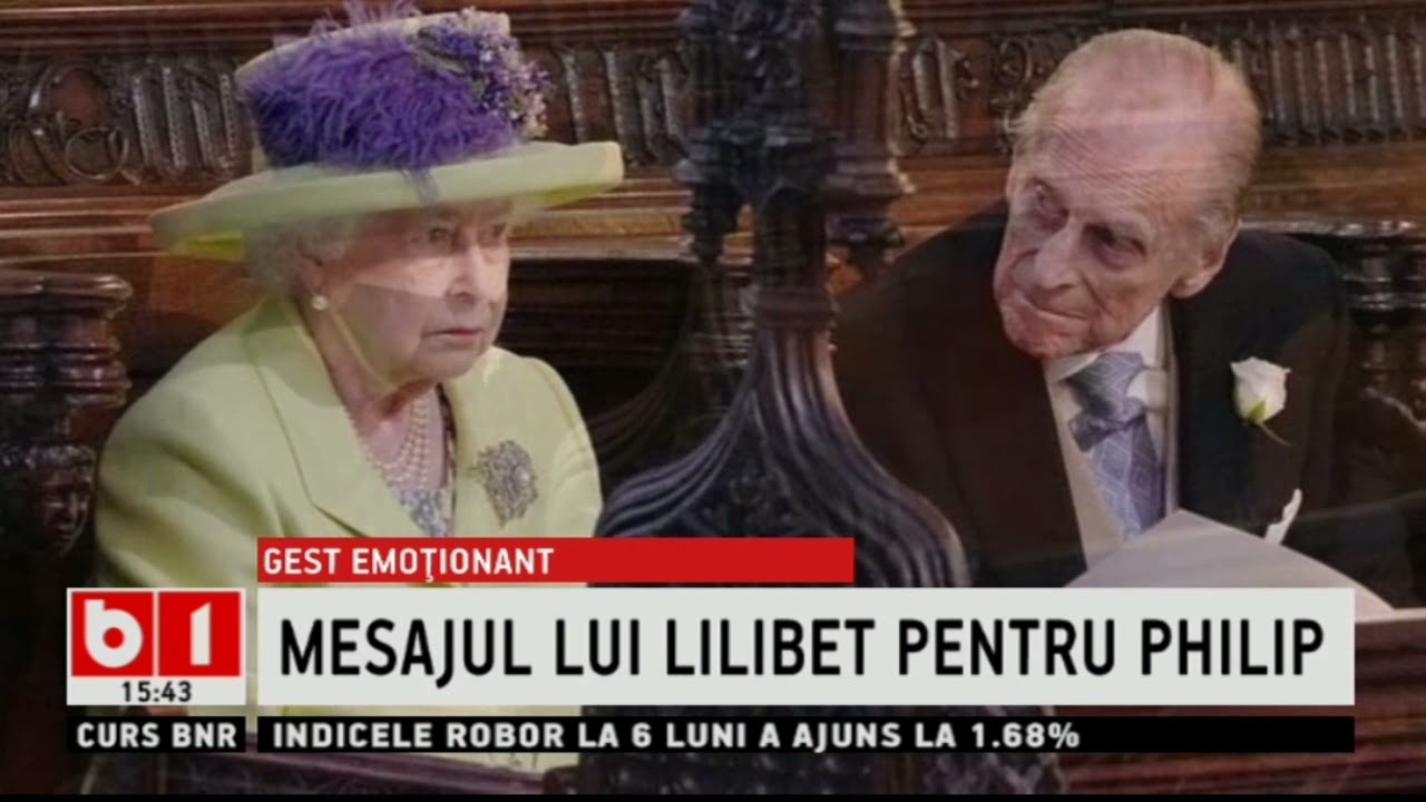 GEST EMOTIONANT -REGINA A LASAT UN BILET SCRIS DE MANA PE SICRIUL PRINTULUI PHILIP_StiriB1_19apr2021