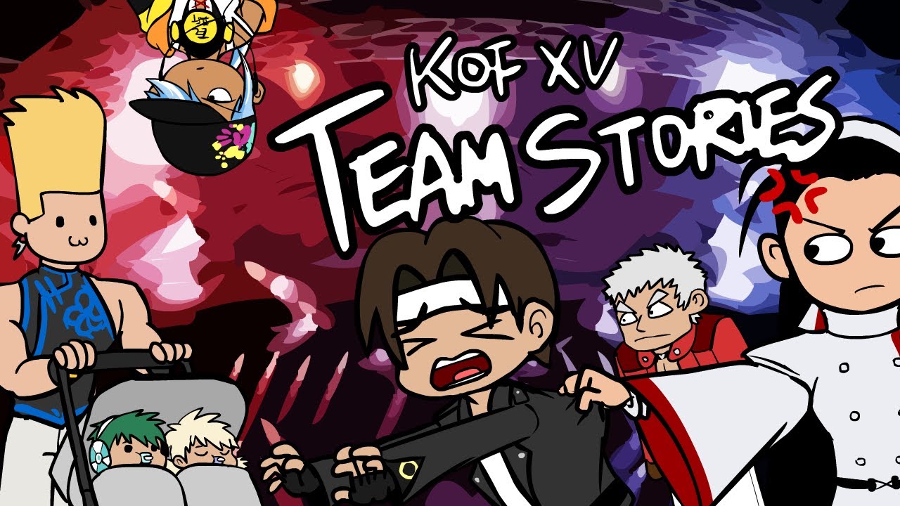 [KOF XV recap cartoon] The King Of Fighters XV Team Stories explained in 2 minutes