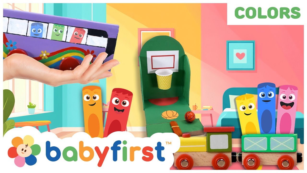 Learn Colors with Fun Drawing Activities! | Color Crew Magic | Drawing for toddlers | BabyFirst