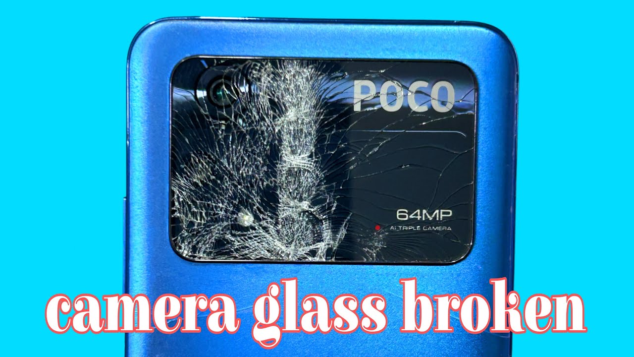 Poco m4 pro camera glass replacement / how to change poco m4 pro camera / poco camera glass change