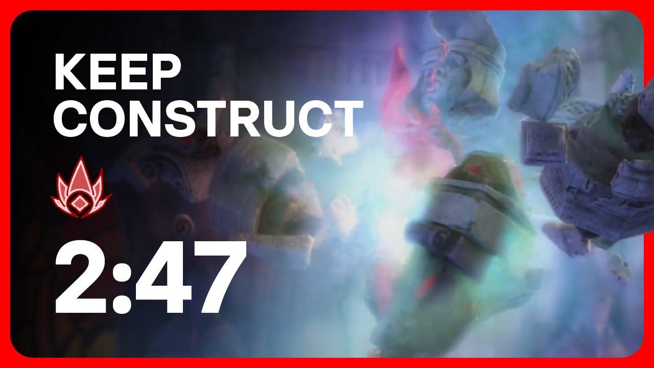 2:47 Keep Construct | Spear Catalyst PoV with Calamity [cA]