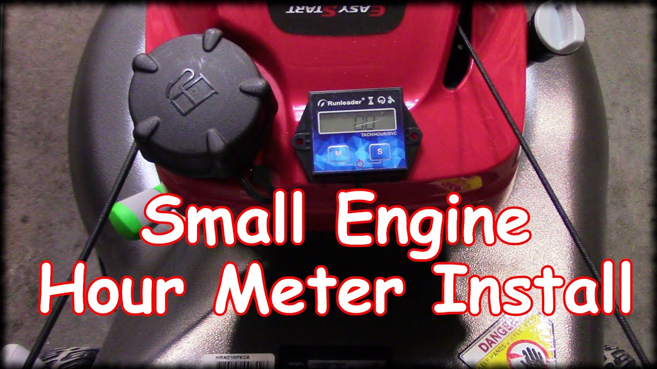 Honda HRN216 Hour Meter Install