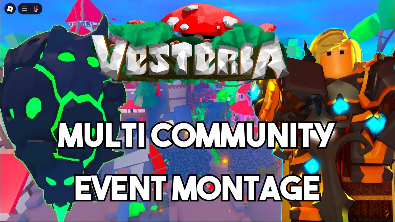 Multi Weekend Community Event Clip Montage | ROBLOX - Vesteria