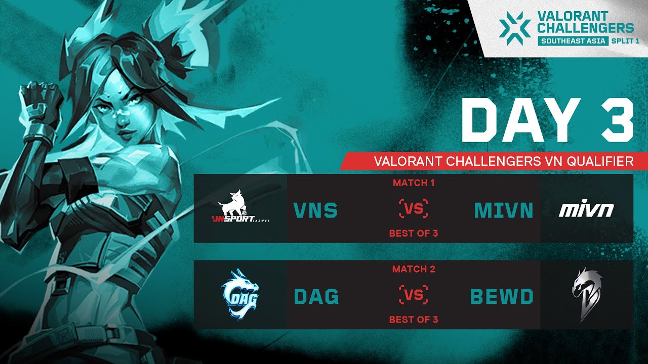 VALORANT Challengers SEA 2026 Split 1 - VN Regional Tournament Day 3