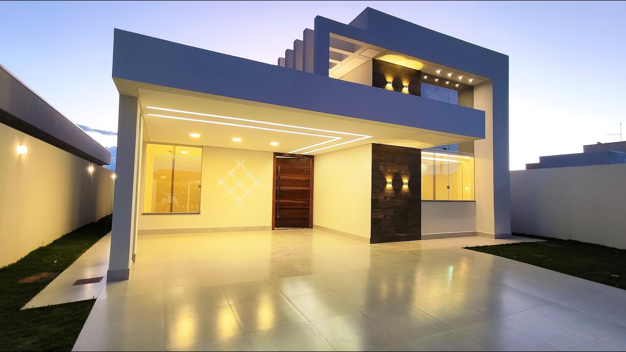 VAMOS CONSTRUIR? CASA TÉRREA MODERNA c/ Piscina Aquecida, Condomínio Alto da Boa Vista, Brasília/DF