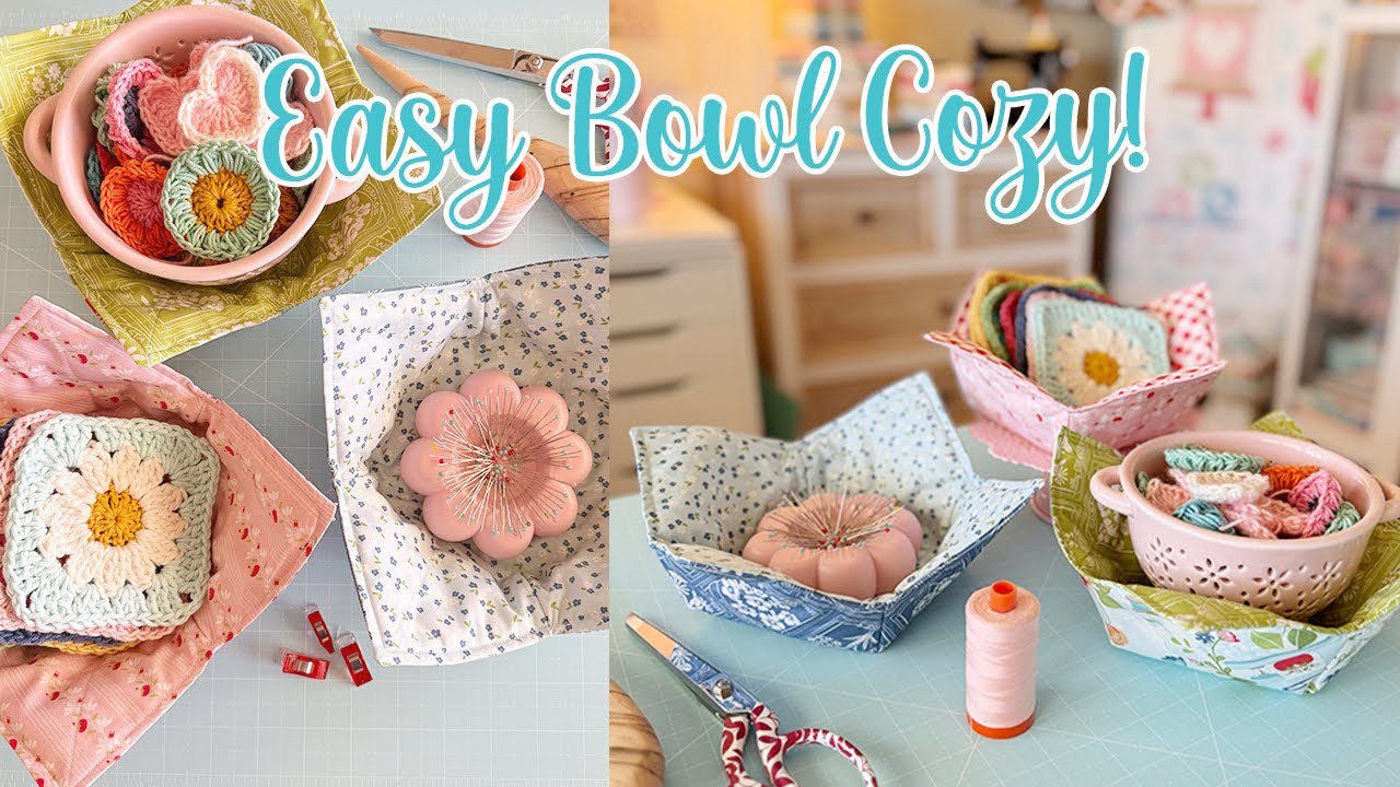 EASY SEWING: Bowl Cozy (Great Gift Idea!)