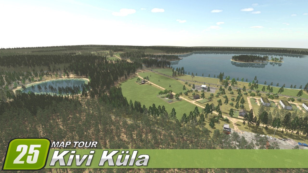 Kivi Küla | Map Tour 4K 🚜 #fs25 #ls25
