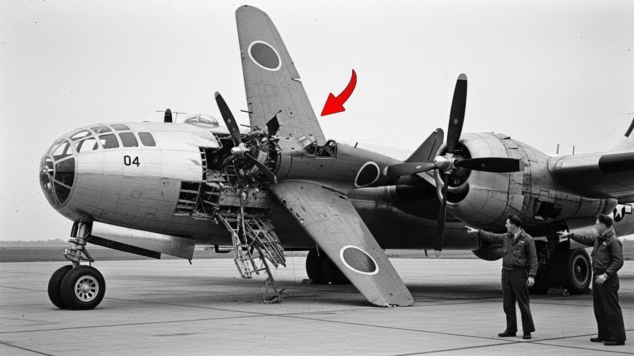 Когда Этот B-29 Сбил 14 Японских Истребителей — Двое Уже Врезались В Него