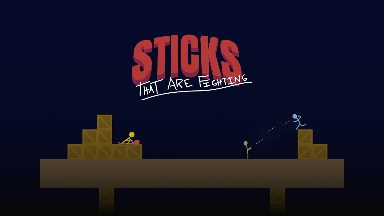Sticks That Are Fighting | Stick Fight: The Game w/ ThatOneGuy, Karoco, Yotaboat, and Giantsquad