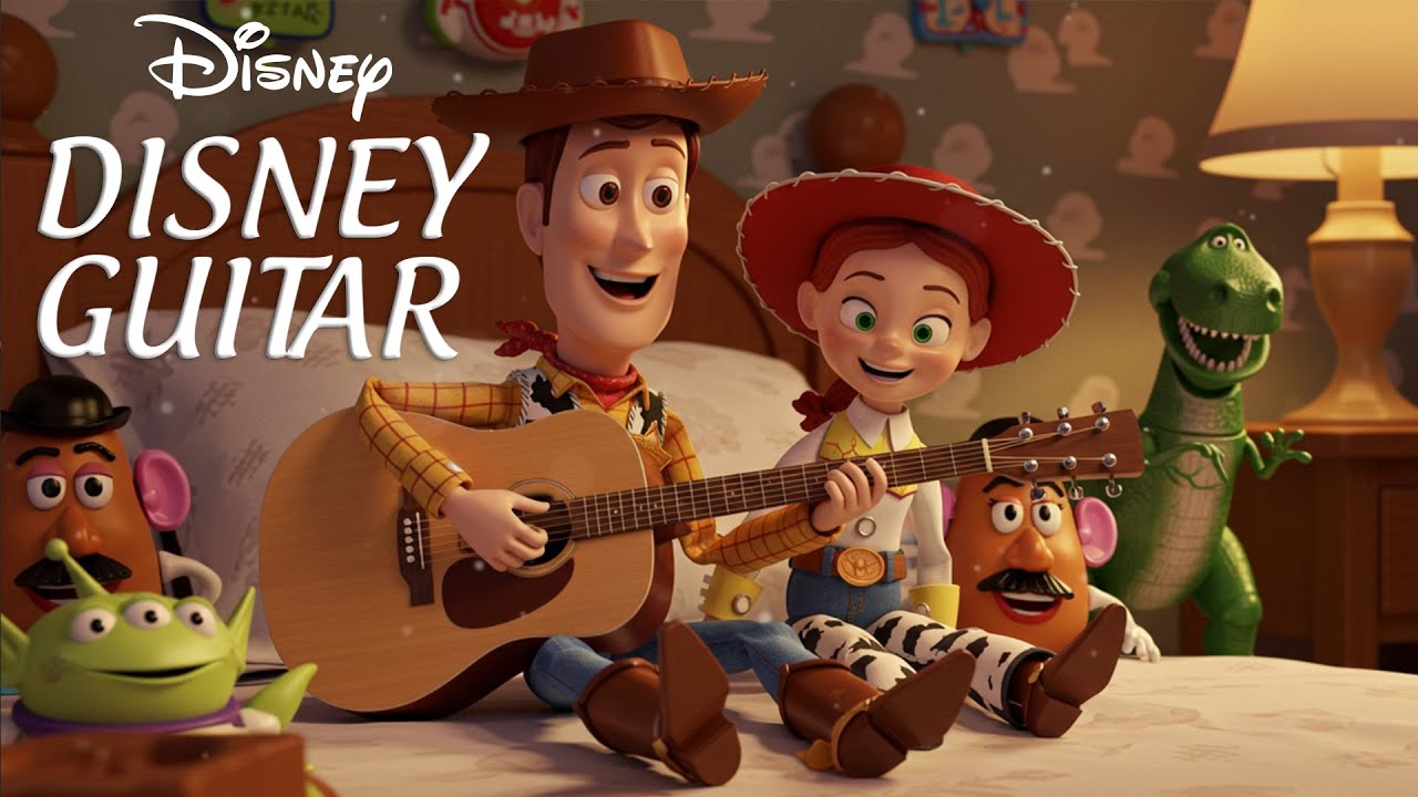 🎸 Каверы на джазовую гитару от Disney 🎶 | Расслабляющие акустические инструментальные композиции д