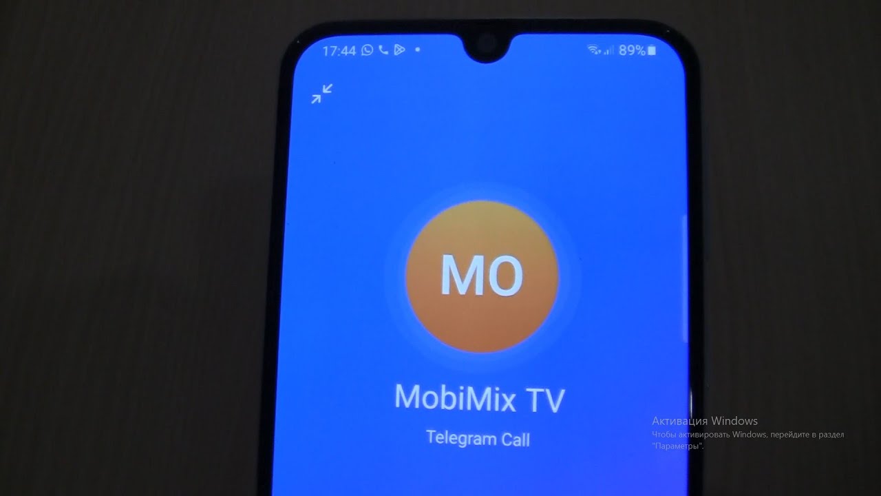 Telegram Samsung Galaxy A40 Incoming call in 2024