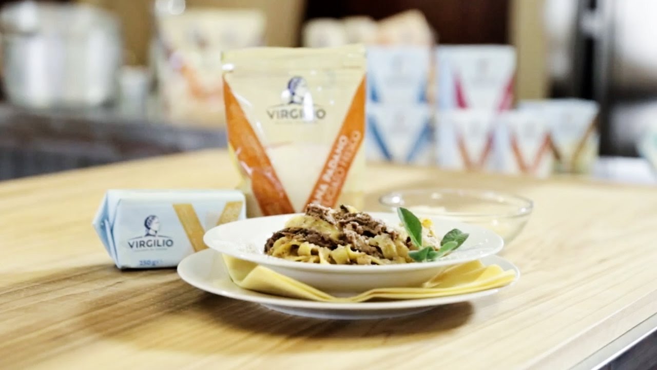 Tagliatelle al ragù di fagiano con burro Virgilio - Nuova Scardua