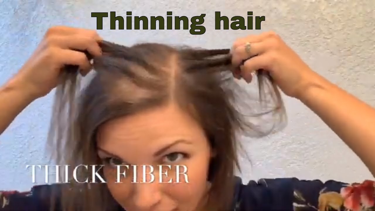 How To Get Thicker Hair By THICK FIBER I Hair Building Fibers for Women