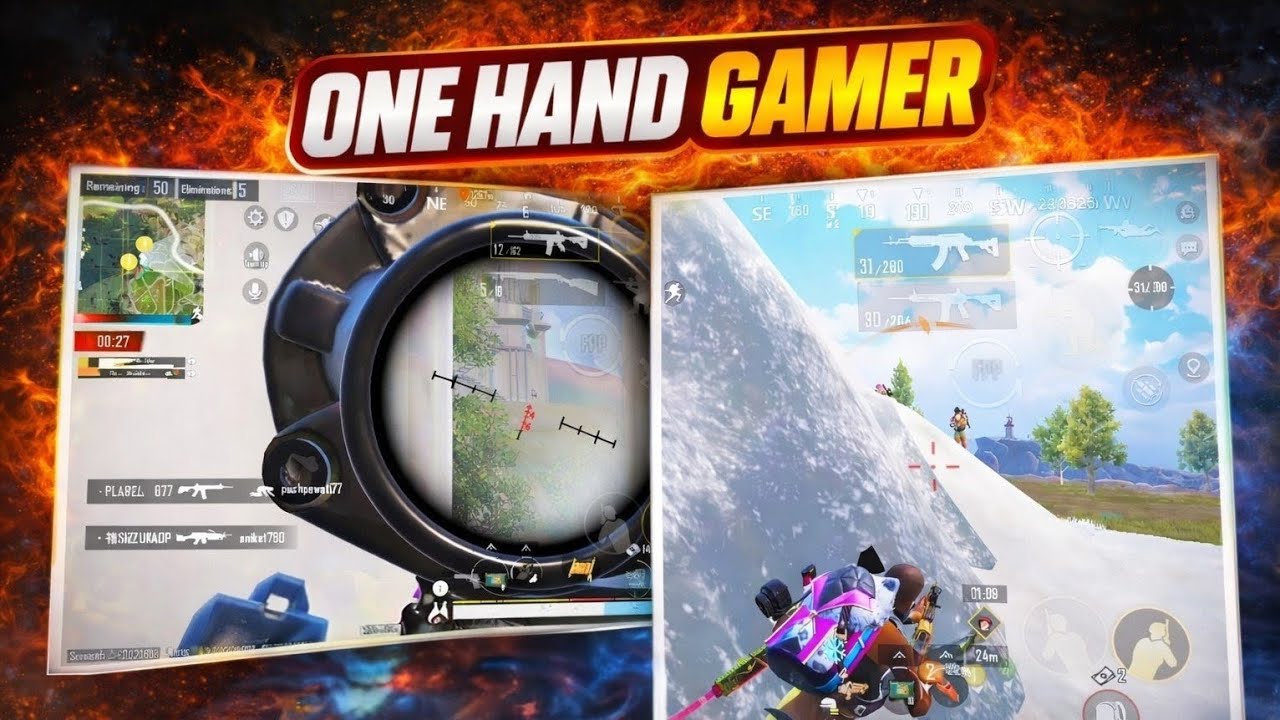 ONE HAND GAMER 😱 | Solo Clutch With 1 Hand!