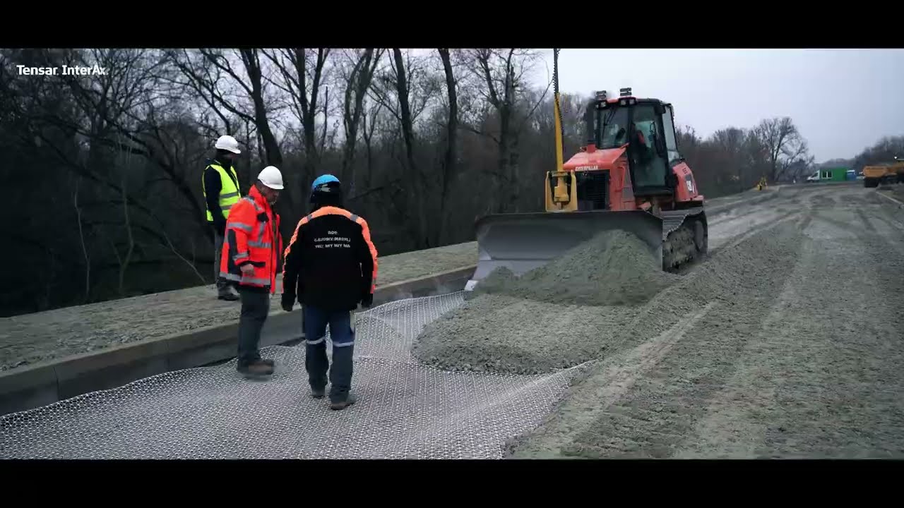 Tensar InterAx installation Glogow Poland