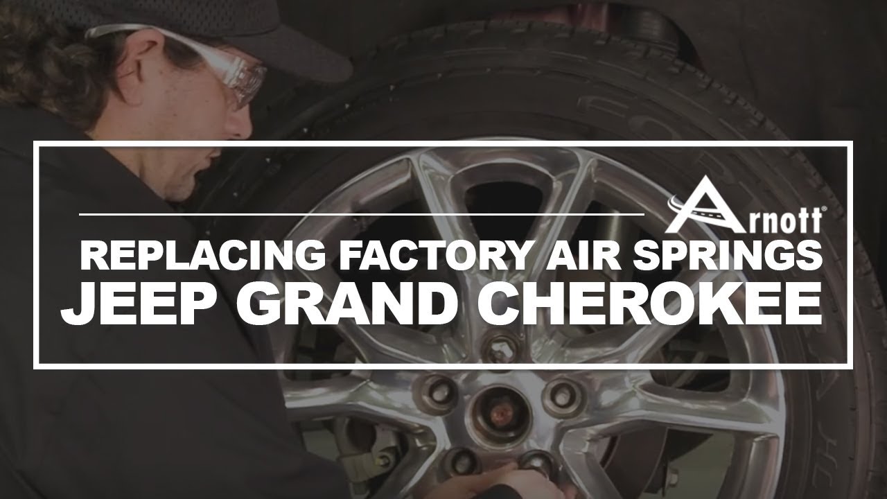 Replacing your Jeep Grand Cherokee factory air springs