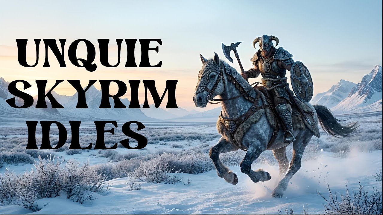 LIVE NOW Unique Skyrim Idle. Jeremy Soule Ambience |  Skyrim Modder 2026.