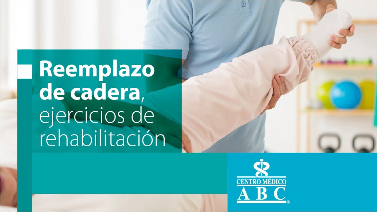 Ejercicios de rehabilitación antes de una cirugía de reemplazo de cadera
