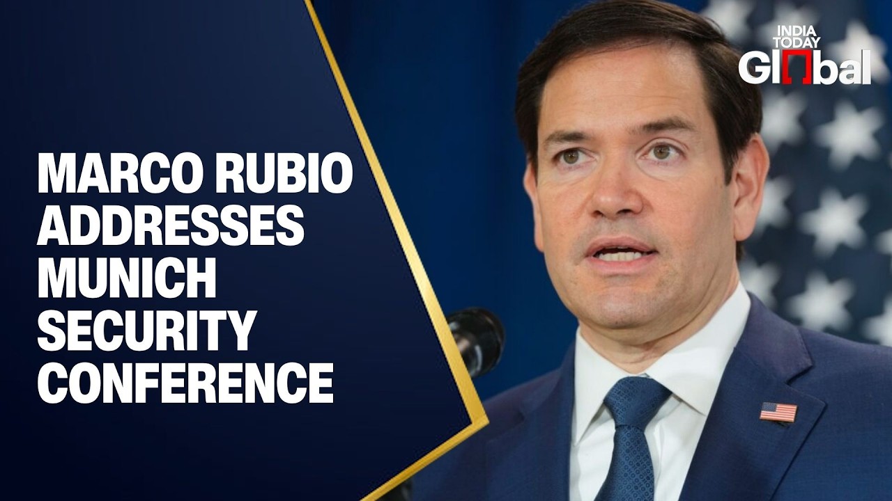 LIVE: US Secretary Marco Rubio Addresses Munich Security Conference Day 2