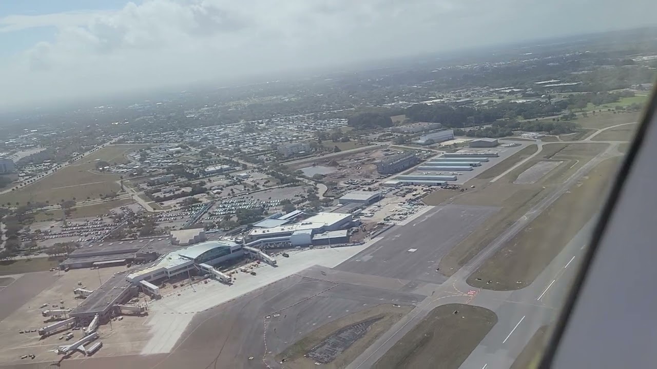 Taking Off Melbourne International (MLB) Airport