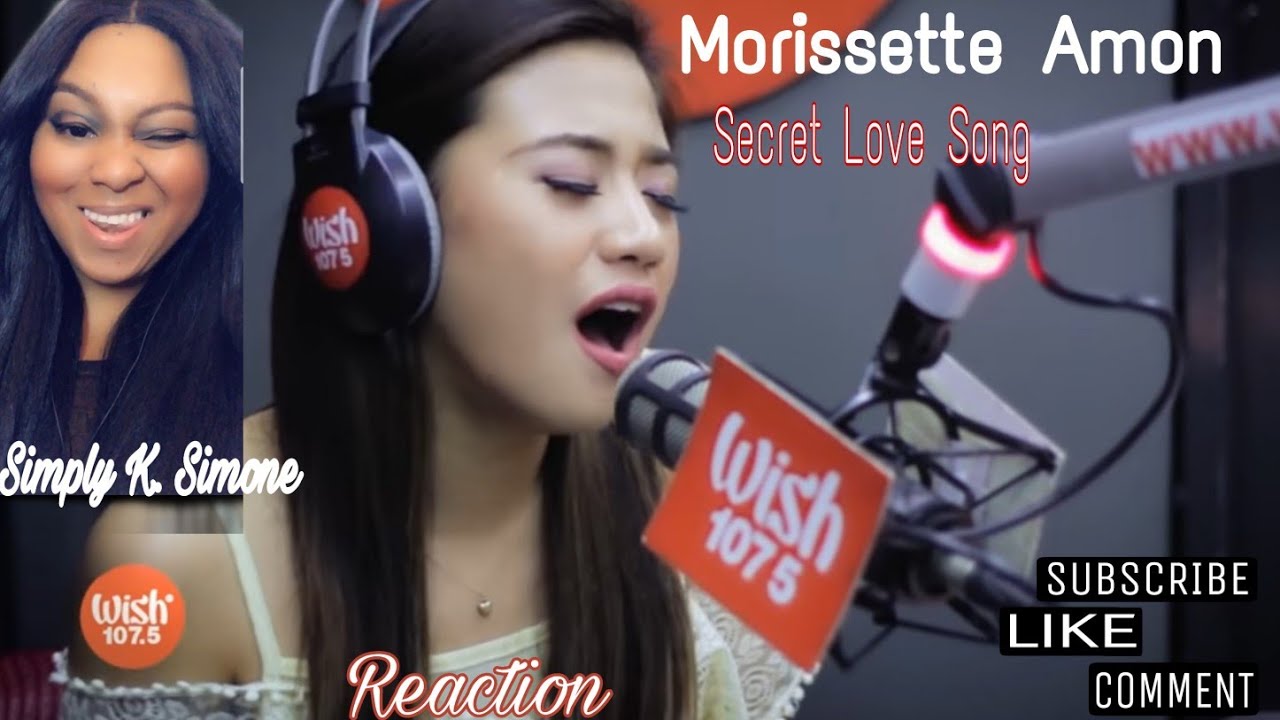 Morissette Amon Secret Love Song Wish 107.5 Bus Live ( Reaction)