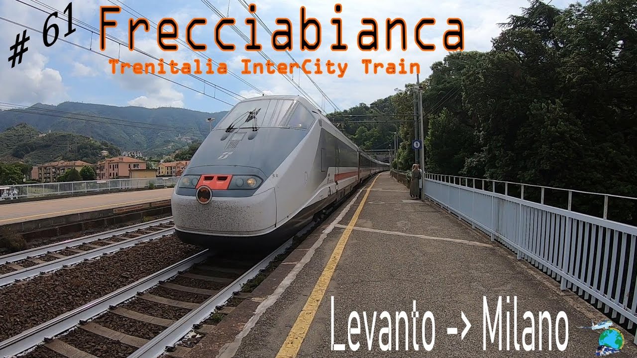 BGV #61 - Trenitalia InterCity Train / Levanto - Milano (Frecciabianca)