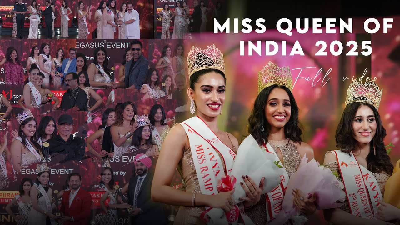 Miss Queen of India 2025 ' Full Video || #missqueenofindia2025