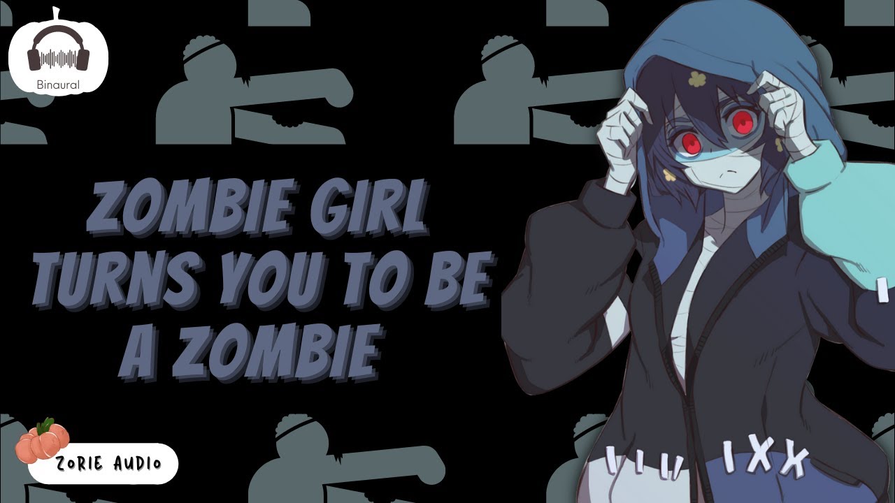[ EN ASMR ] Zombie girl turns you to be a zombie | Roleplay - F4A/F4M | ear nom, brain eating 🧠