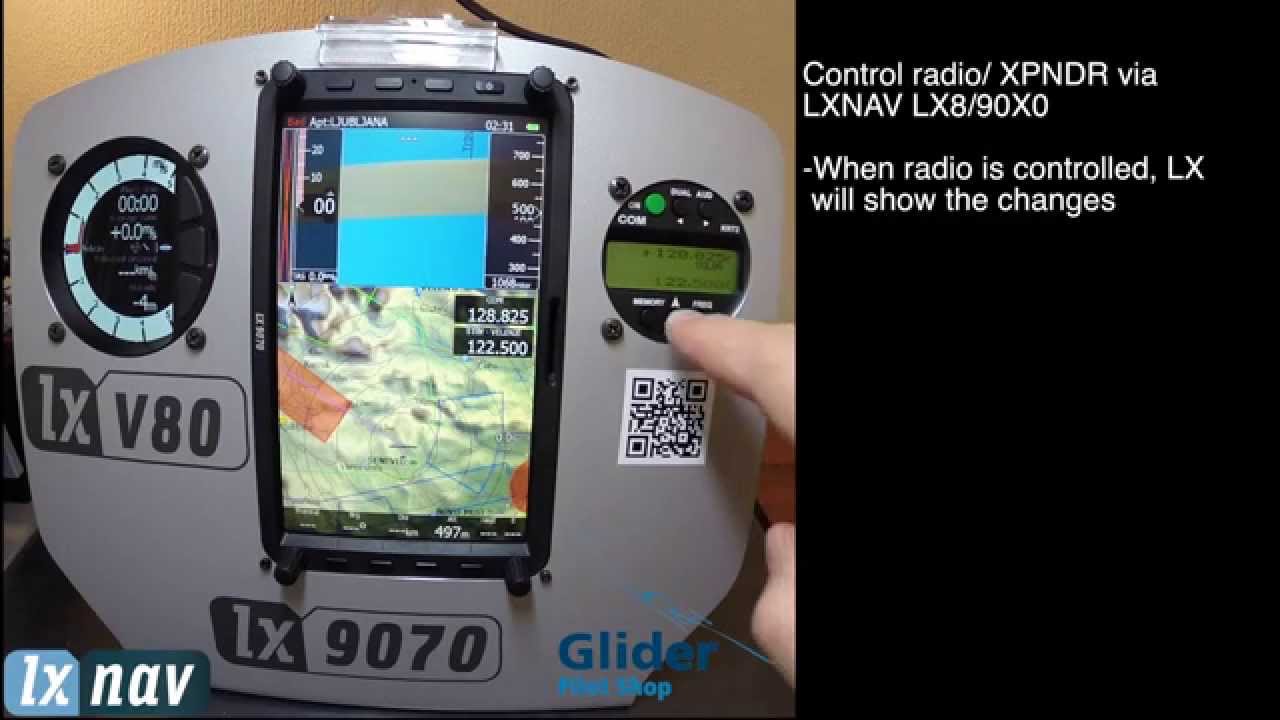 Glider Pilot Shop - LXNAV radio and transponder control
