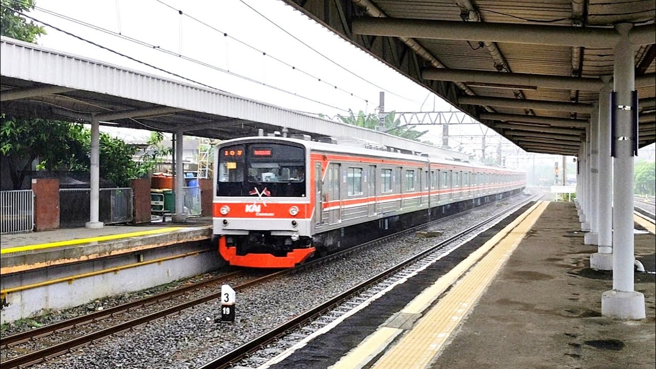 STASIUN TANGERANG ‼️ KOMPILASI KRL COMMUTER LINE 